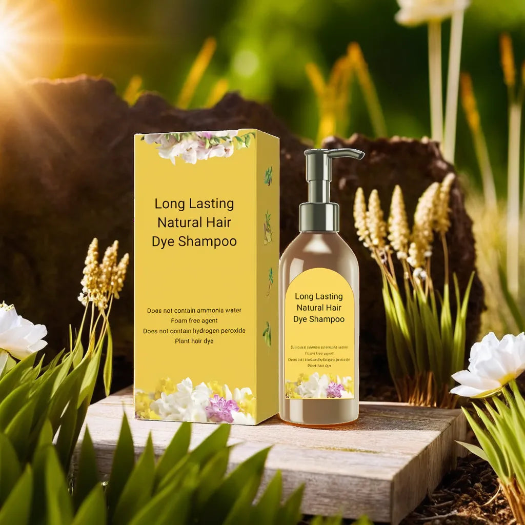 Long Lasting Natural Hair Dye Shampoo 100ML (Pack of 2)